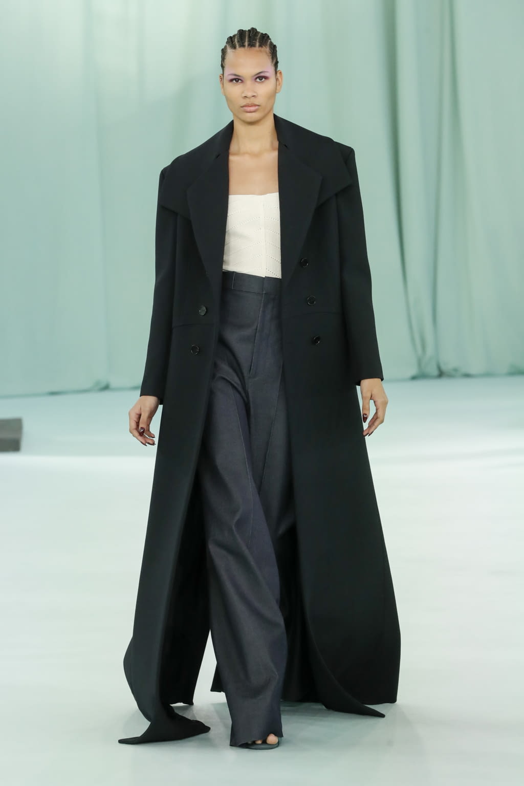 Fashion Week Milan Fall/Winter 2022 look 10 from the Del Core collection 女装