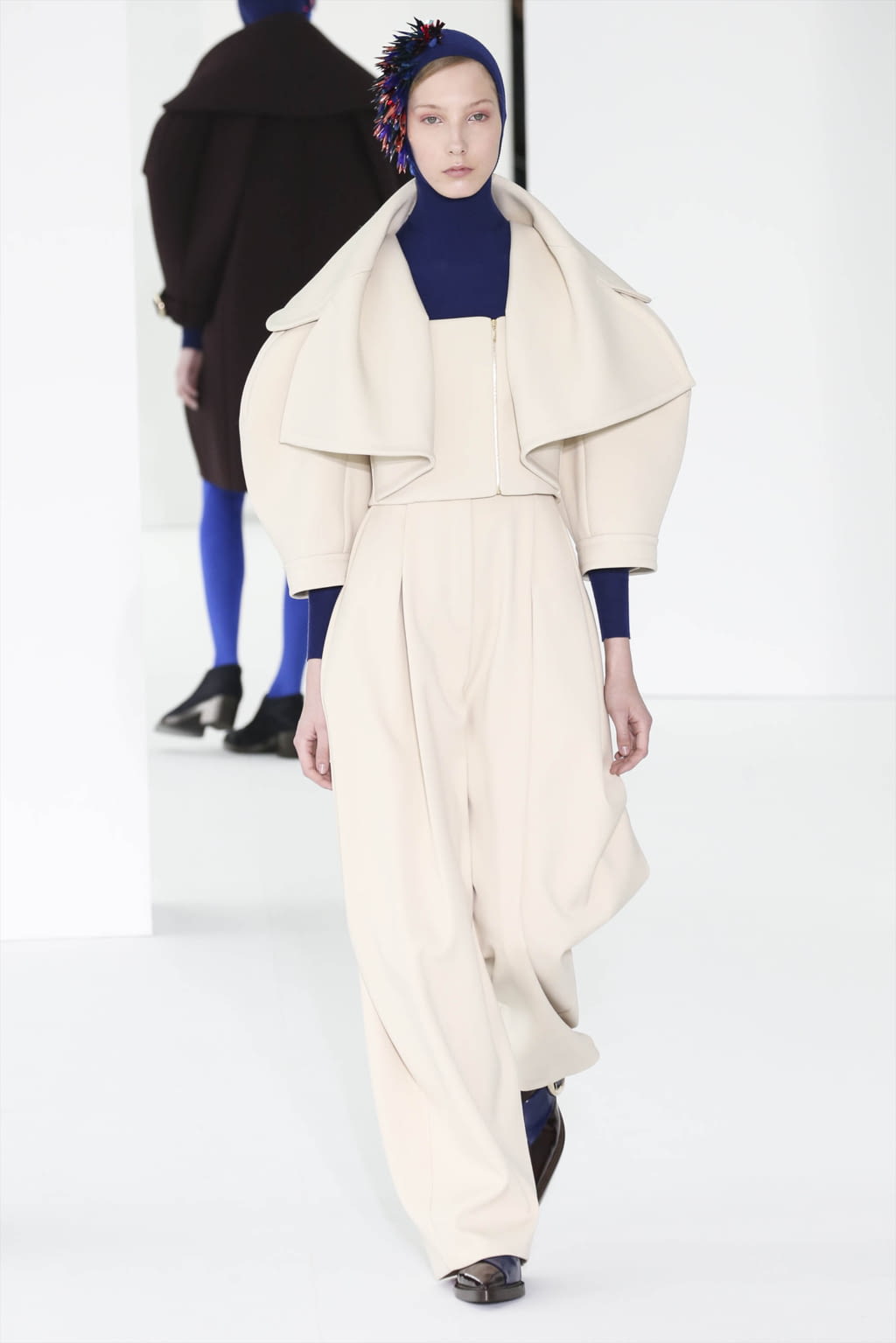 Fashion Week New York Fall/Winter 2017 look 10 from the Delpozo collection 女装