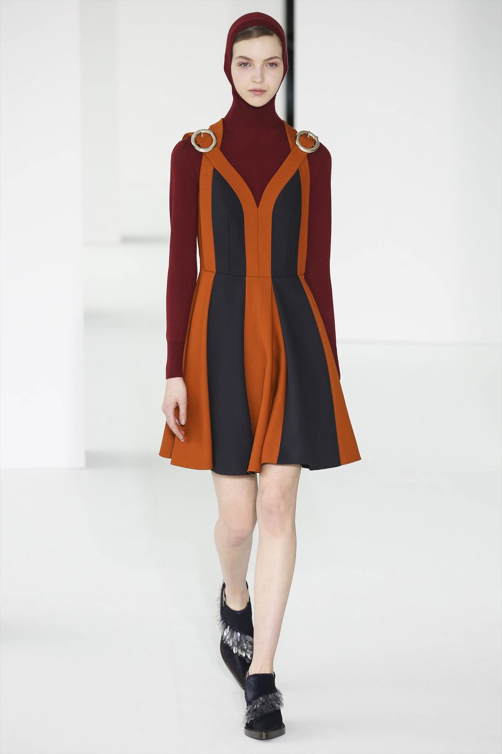 Fashion Week New York Fall/Winter 2017 look 15 from the Delpozo collection womenswear