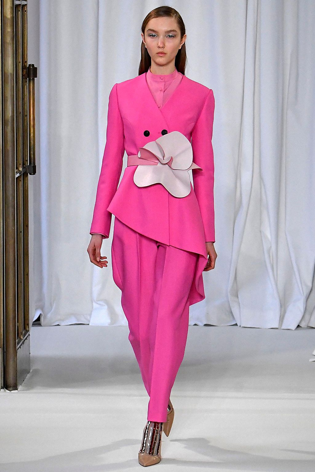 Fashion Week London Fall/Winter 2018 look 5 from the Delpozo collection 女装