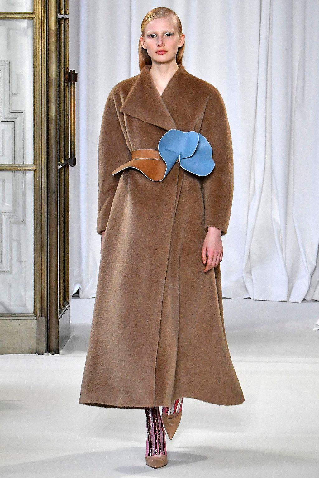 Fashion Week London Fall/Winter 2018 look 12 from the Delpozo collection womenswear