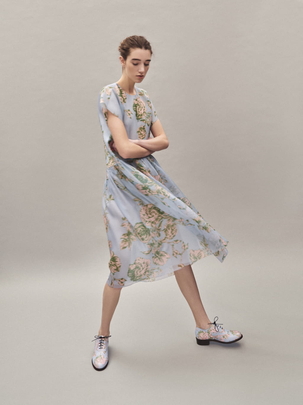 Fashion Week London Pre-Fall 2019 look 17 from the Delpozo collection womenswear