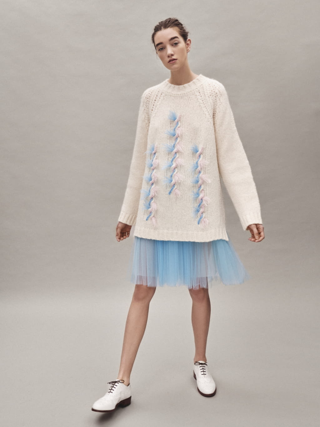 Fashion Week London Pre-Fall 2019 look 20 from the Delpozo collection womenswear