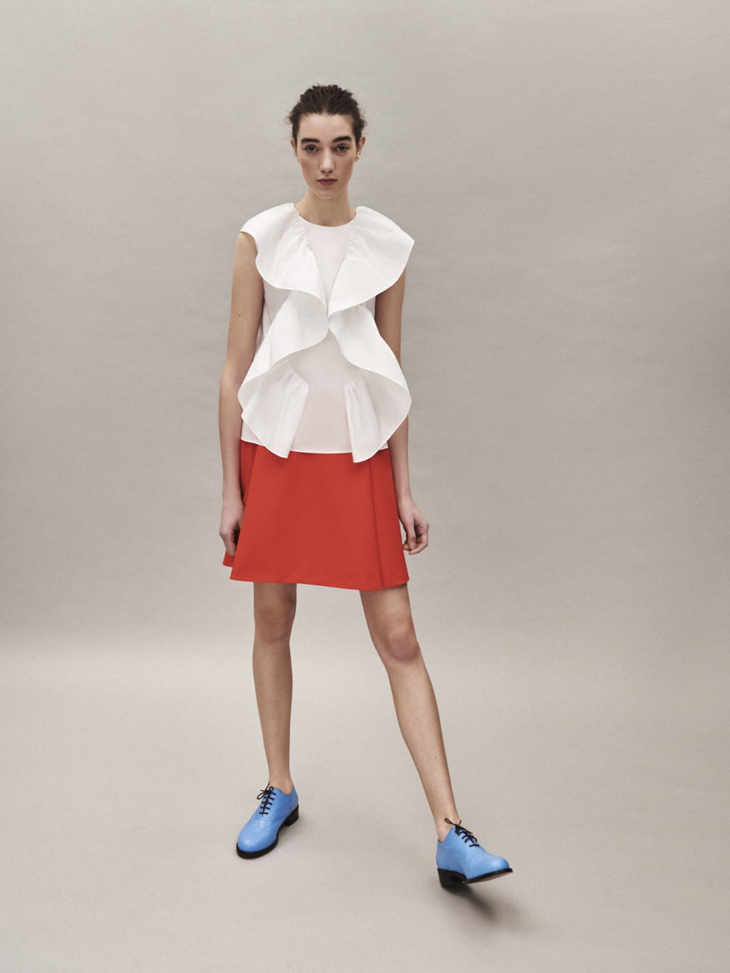 Fashion Week London Pre-Fall 2019 look 6 from the Delpozo collection womenswear