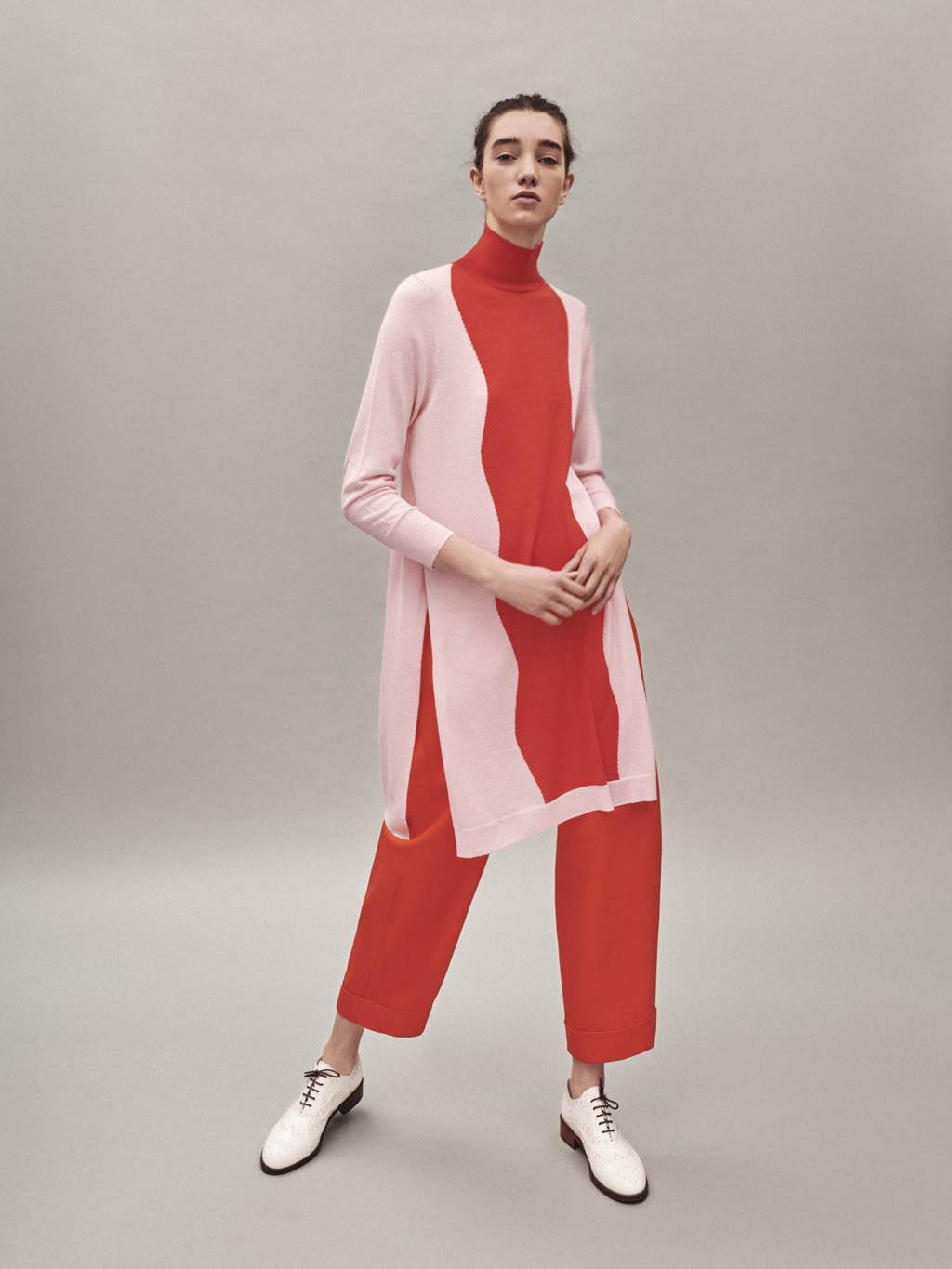 Fashion Week London Pre-Fall 2019 look 7 from the Delpozo collection womenswear