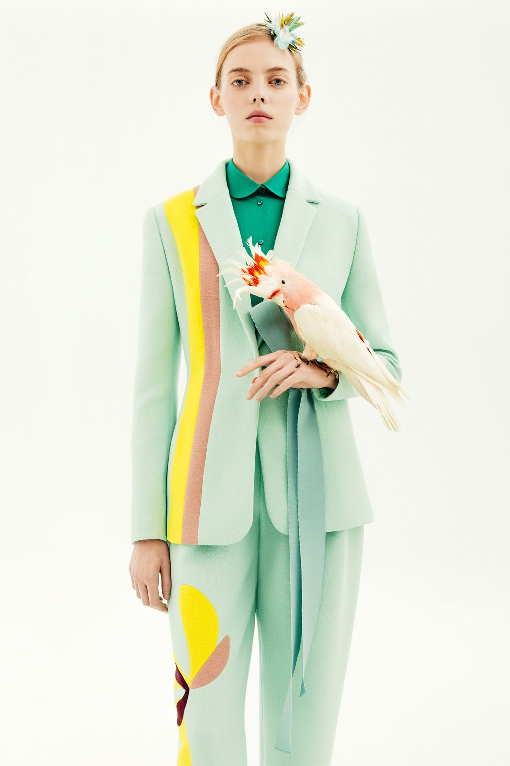 Fashion Week New York Pre-Fall 2018 look 1 from the Delpozo collection 女装