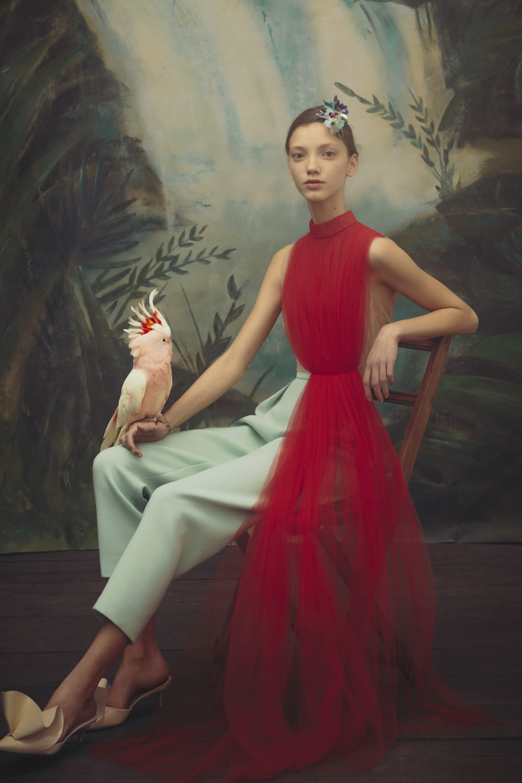 Fashion Week New York Pre-Fall 2018 look 16 from the Delpozo collection womenswear