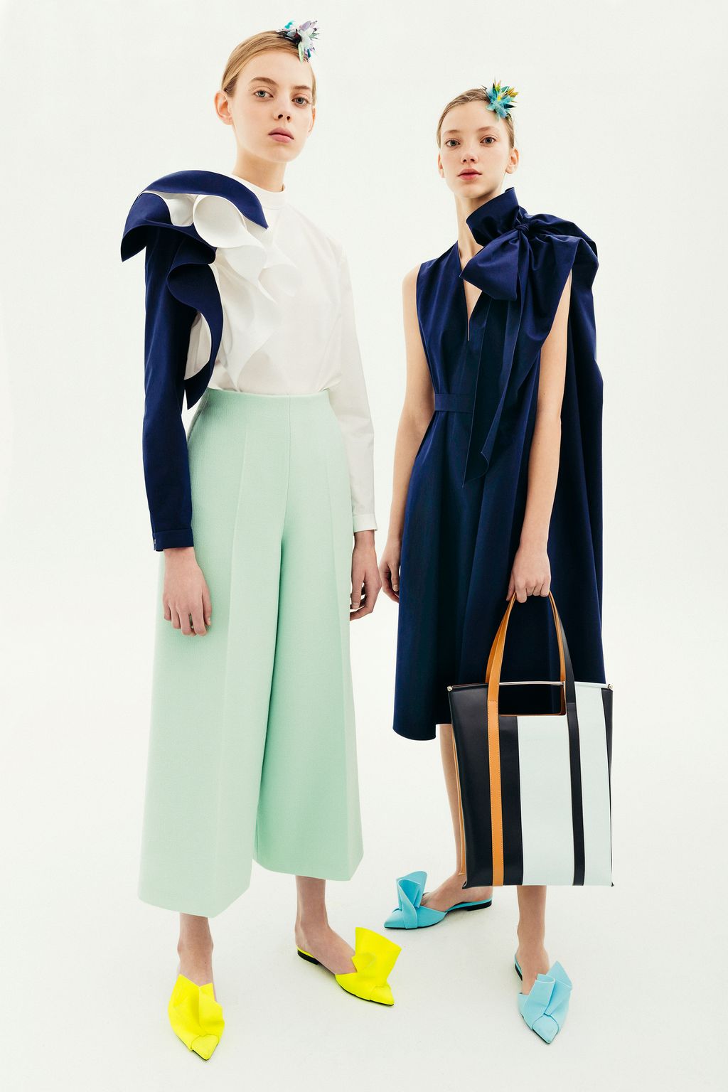 Fashion Week New York Pre-Fall 2018 look 18 from the Delpozo collection womenswear
