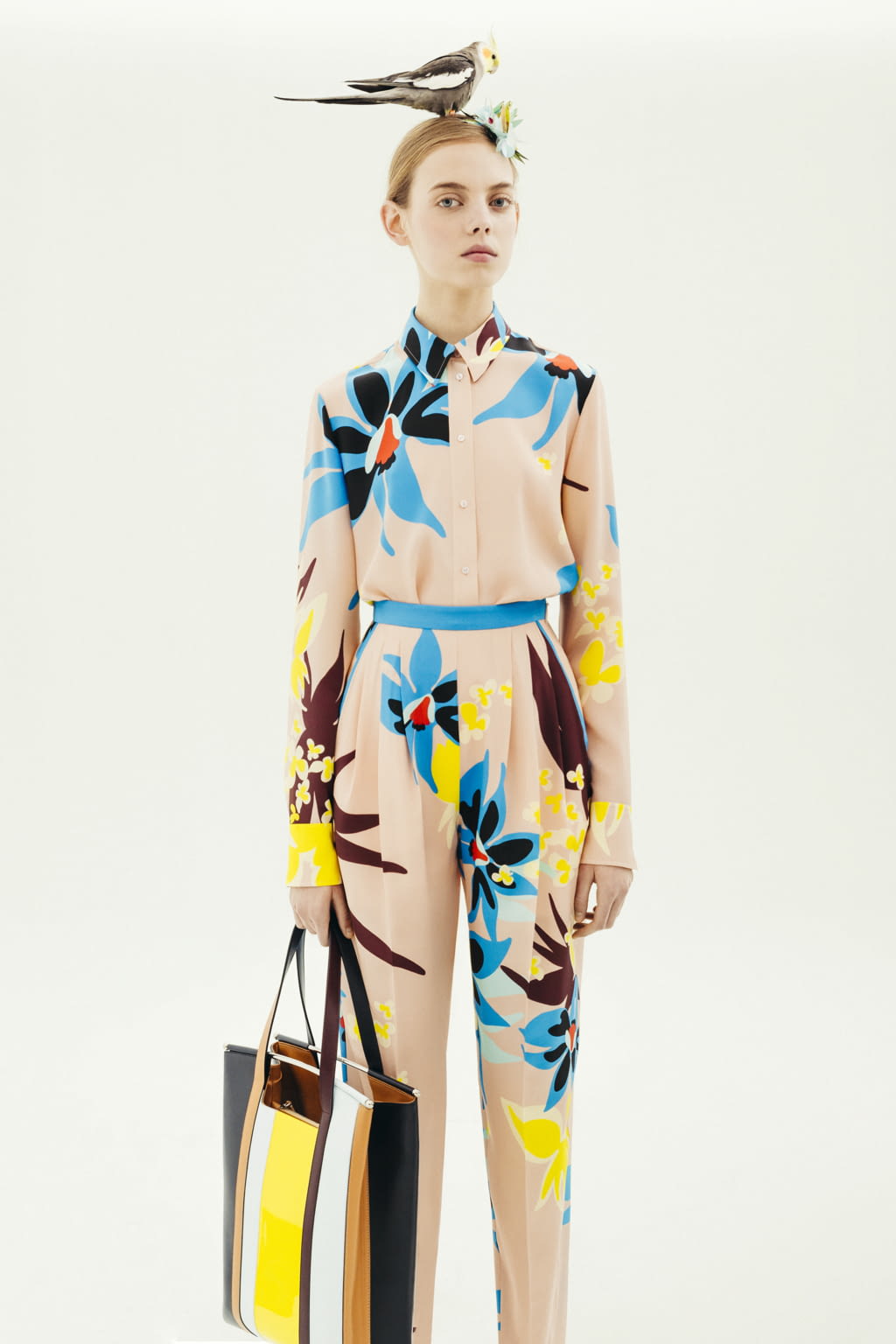 Fashion Week New York Pre-Fall 2018 look 20 from the Delpozo collection 女装