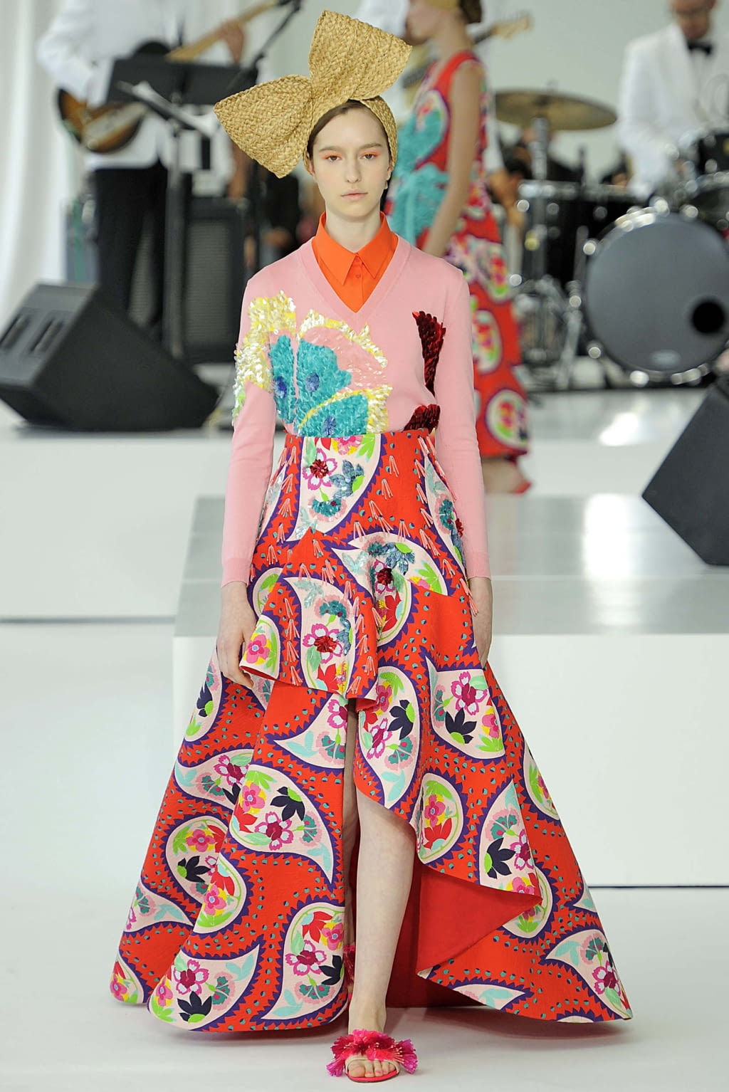 Fashion Week New York Spring/Summer 2018 look 18 from the Delpozo collection 女装