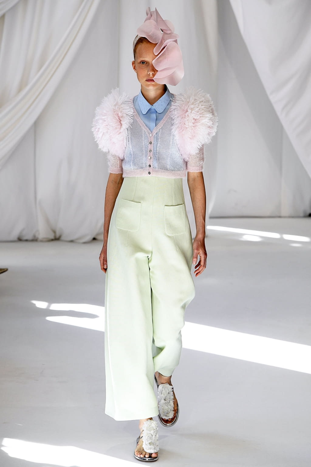 Fashion Week London Spring/Summer 2019 look 7 from the Delpozo collection womenswear