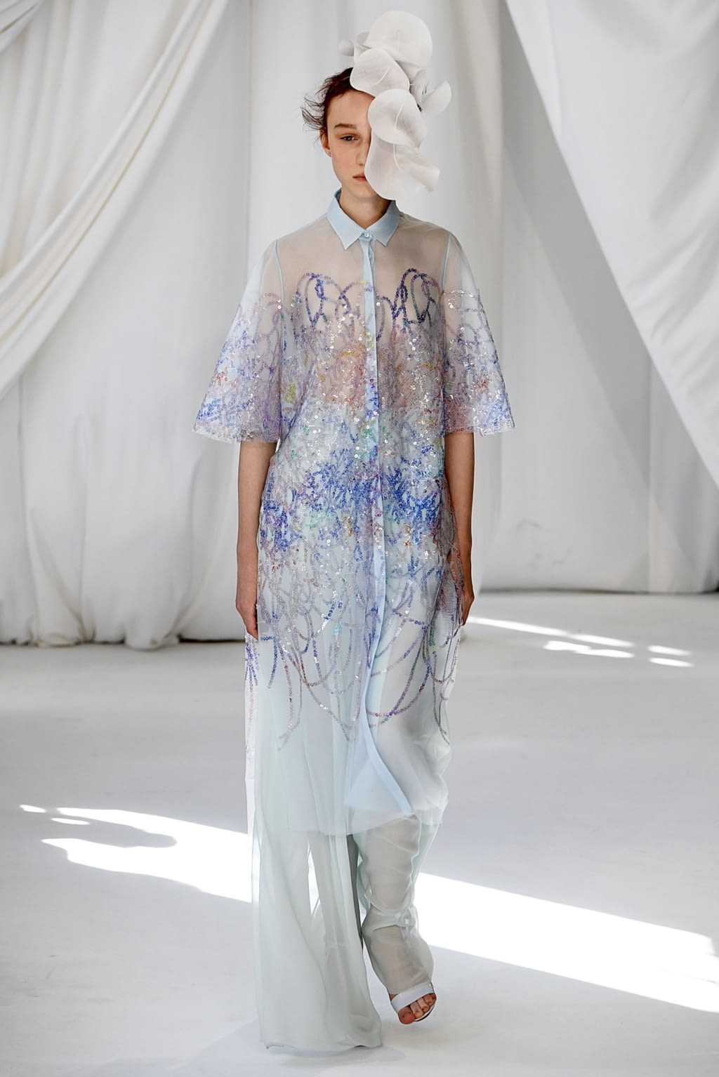 Fashion Week London Spring/Summer 2019 look 39 from the Delpozo collection womenswear