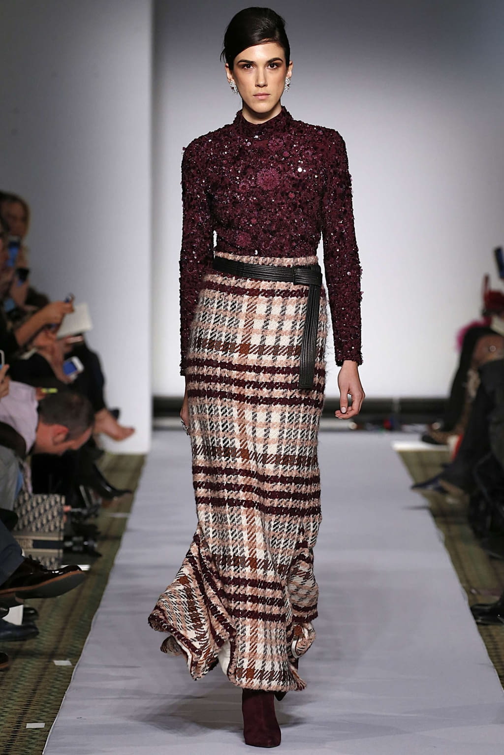 Fashion Week New York Fall/Winter 2019 look 20 from the Dennis Basso collection womenswear