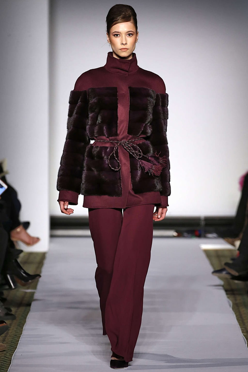 Fashion Week New York Fall/Winter 2019 look 27 from the Dennis Basso collection 女装