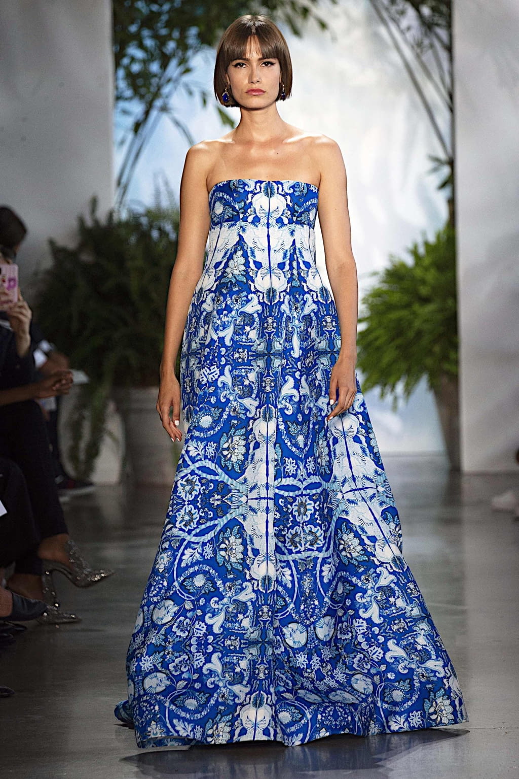 Fashion Week New York Spring/Summer 2020 look 35 from the Dennis Basso collection 女装
