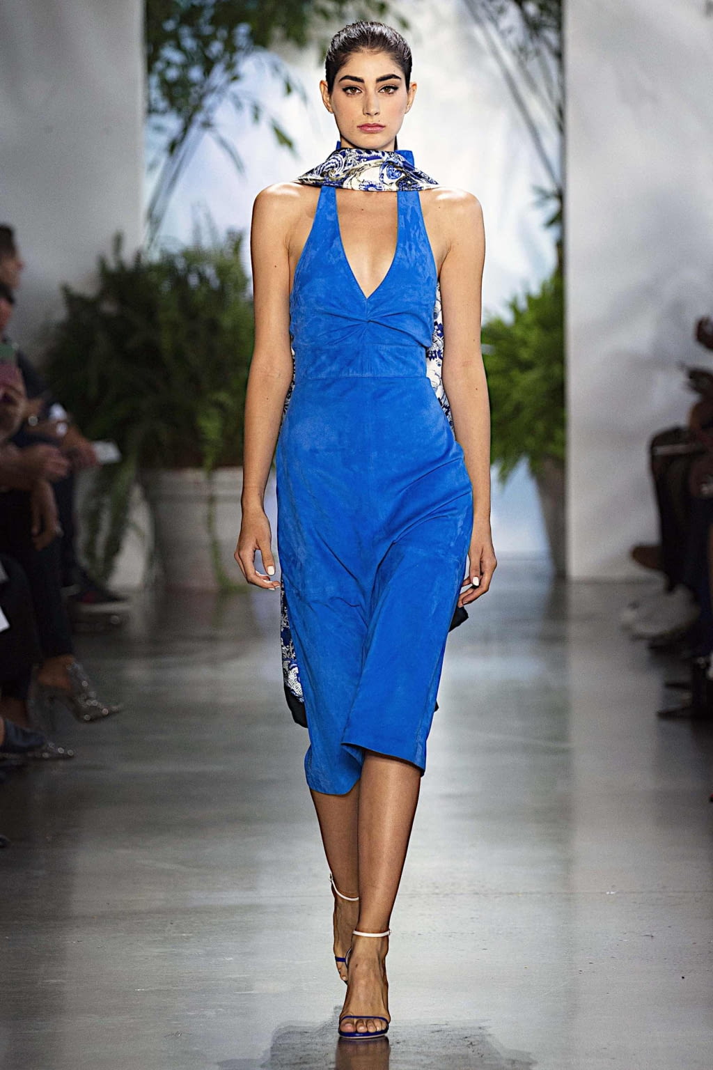 Fashion Week New York Spring/Summer 2020 look 44 from the Dennis Basso collection womenswear