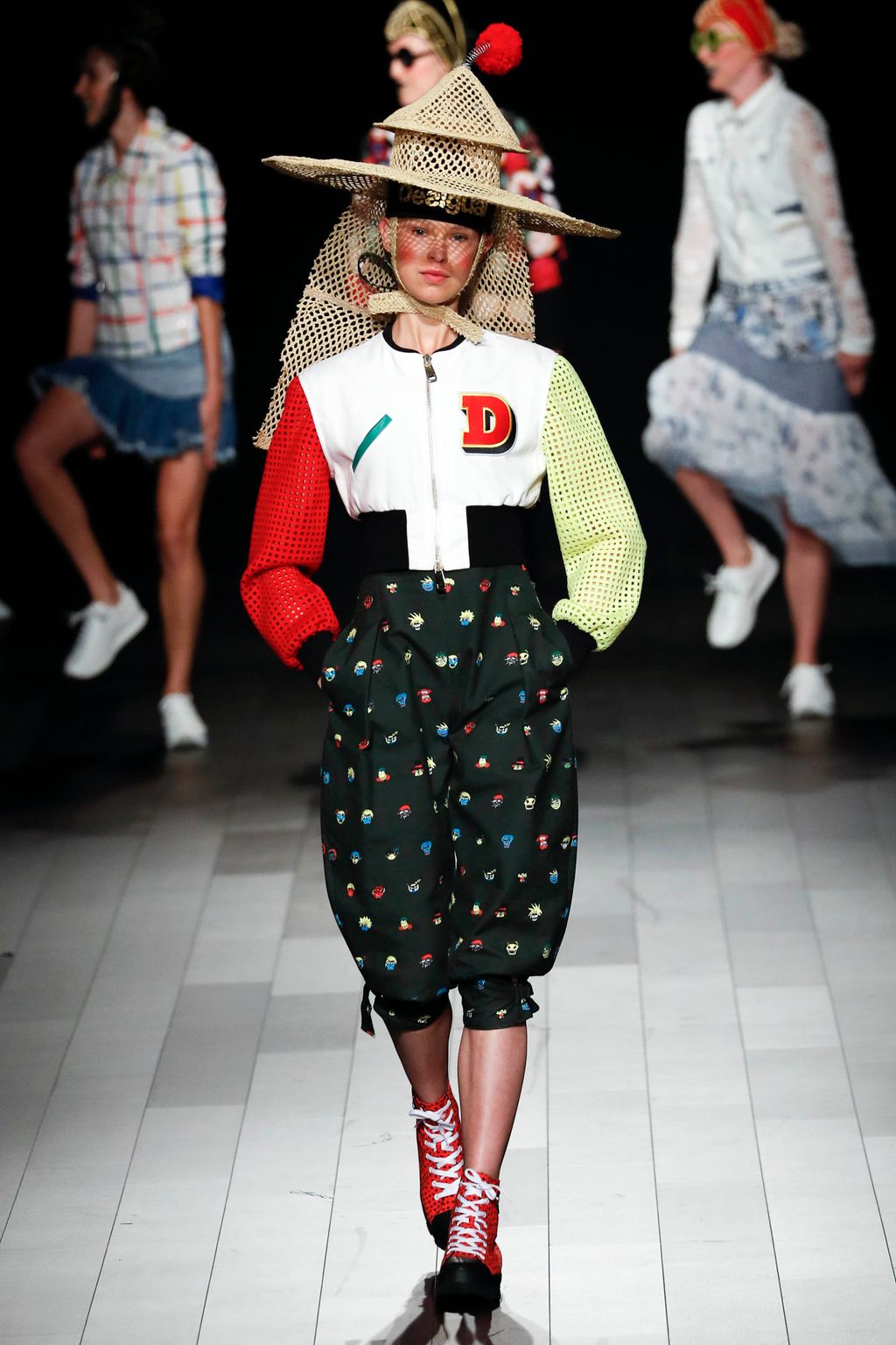 Fashion Week New York Spring/Summer 2018 look 13 from the Desigual collection womenswear