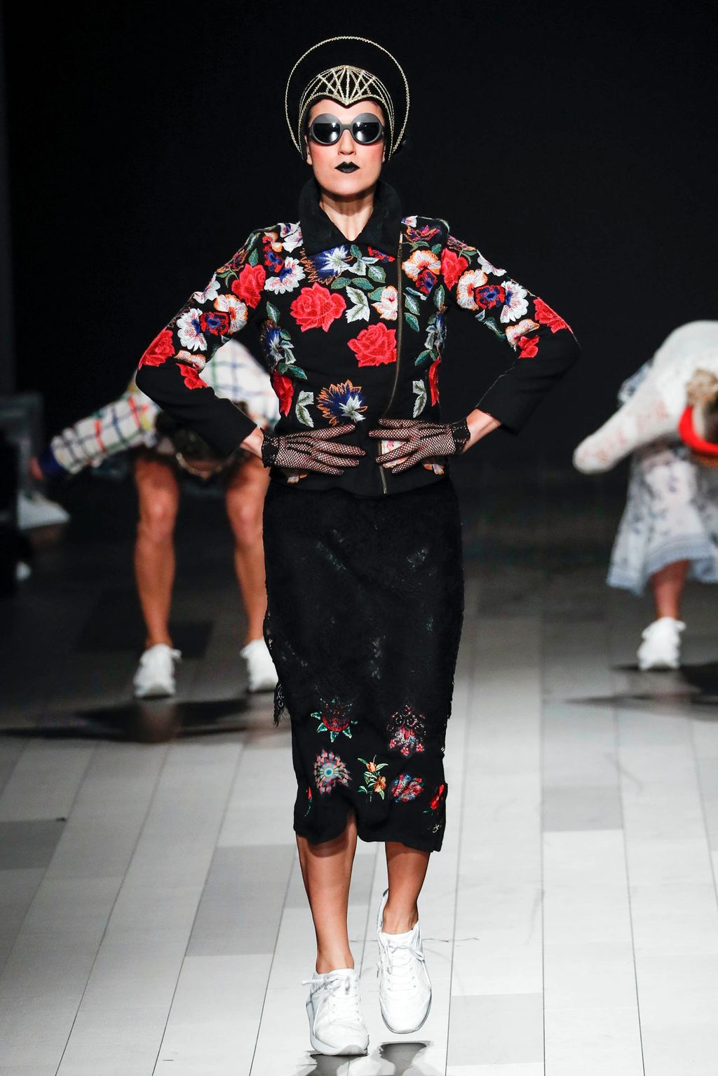 Fashion Week New York Spring/Summer 2018 look 14 from the Desigual collection womenswear