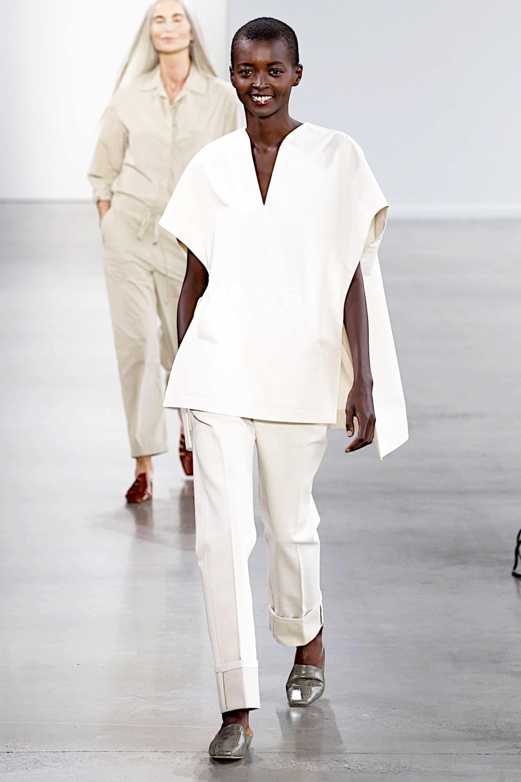 Fashion Week New York Spring/Summer 2020 look 2 from the Deveaux collection womenswear