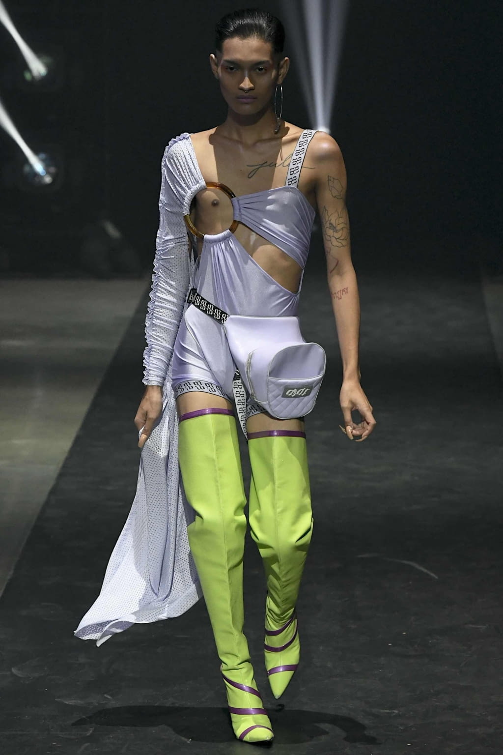 Fashion Week New York Spring/Summer 2020 look 12 from the VFiles collection womenswear