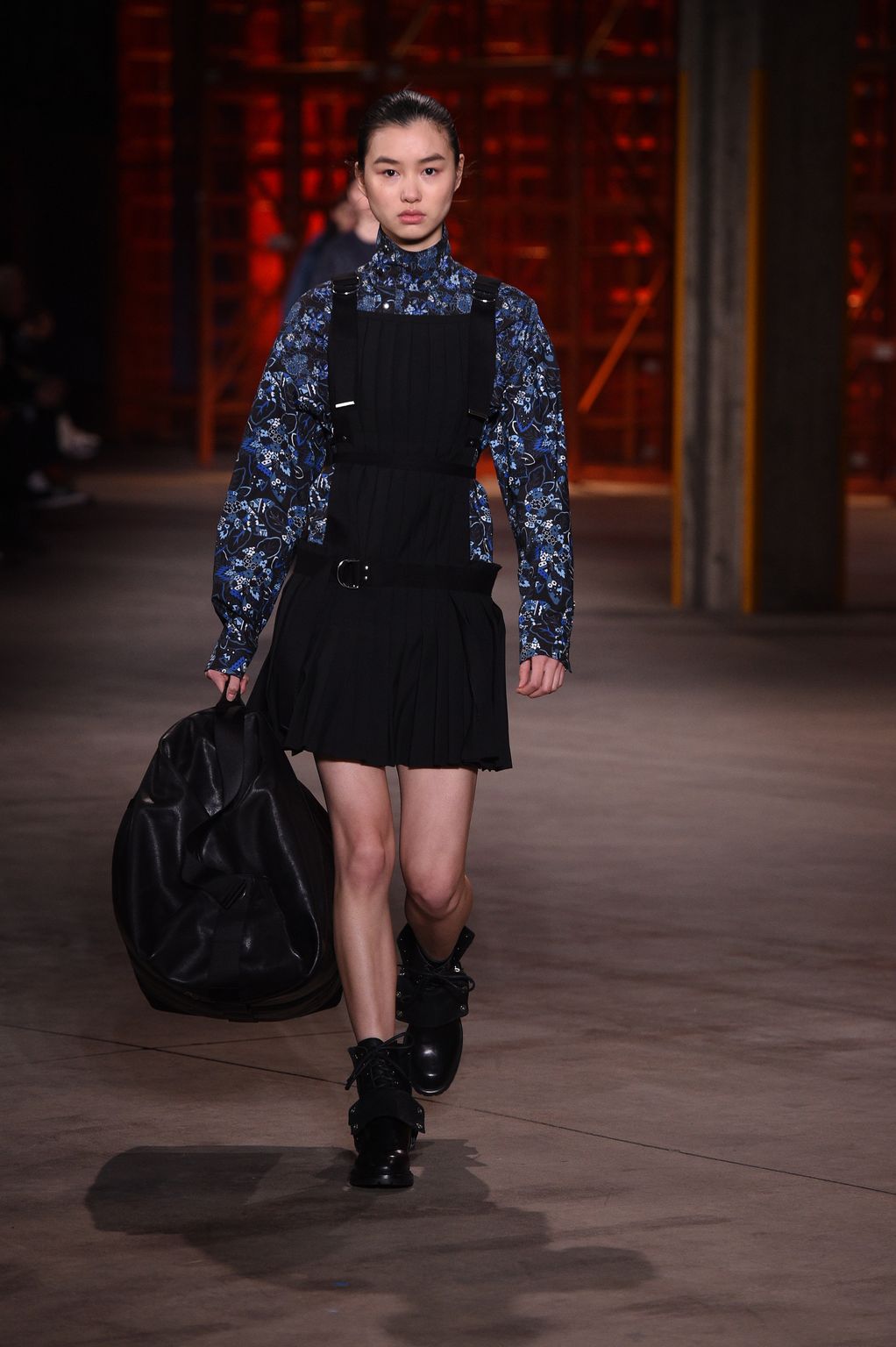 Fashion Week Milan Fall/Winter 2017 look 16 from the Diesel Black Gold collection menswear