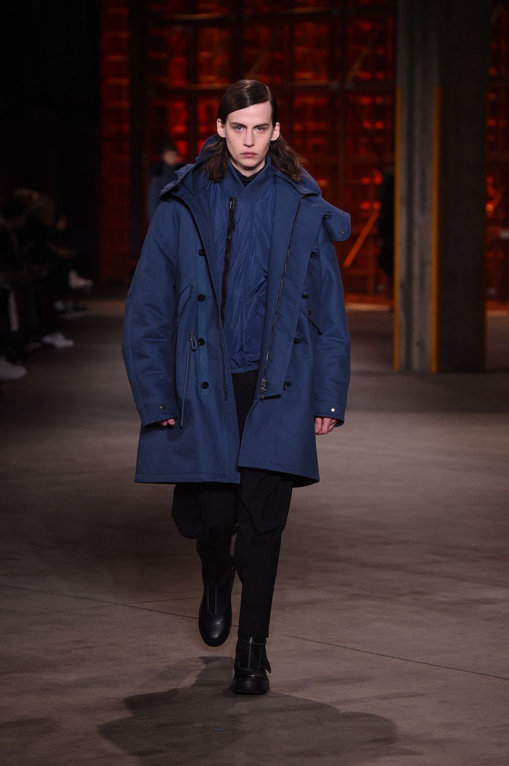 Fashion Week Milan Fall/Winter 2017 look 18 de la collection Diesel Black Gold menswear