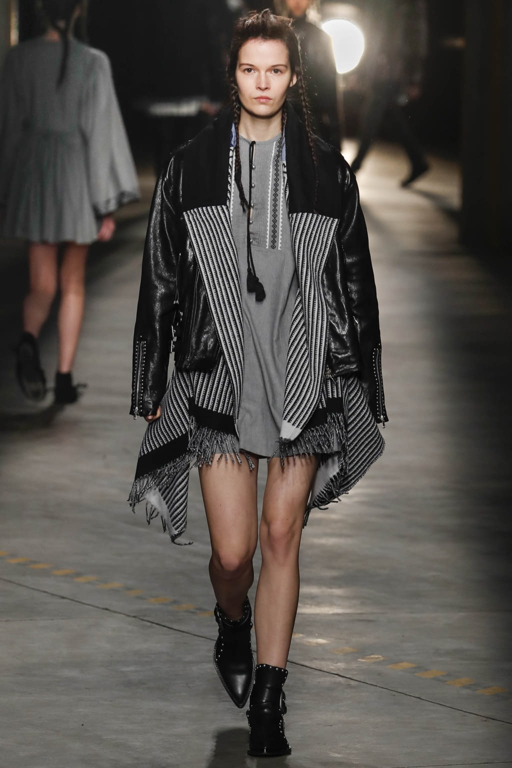 Fashion Week Milan Fall/Winter 2018 look 20 from the Diesel Black Gold collection menswear