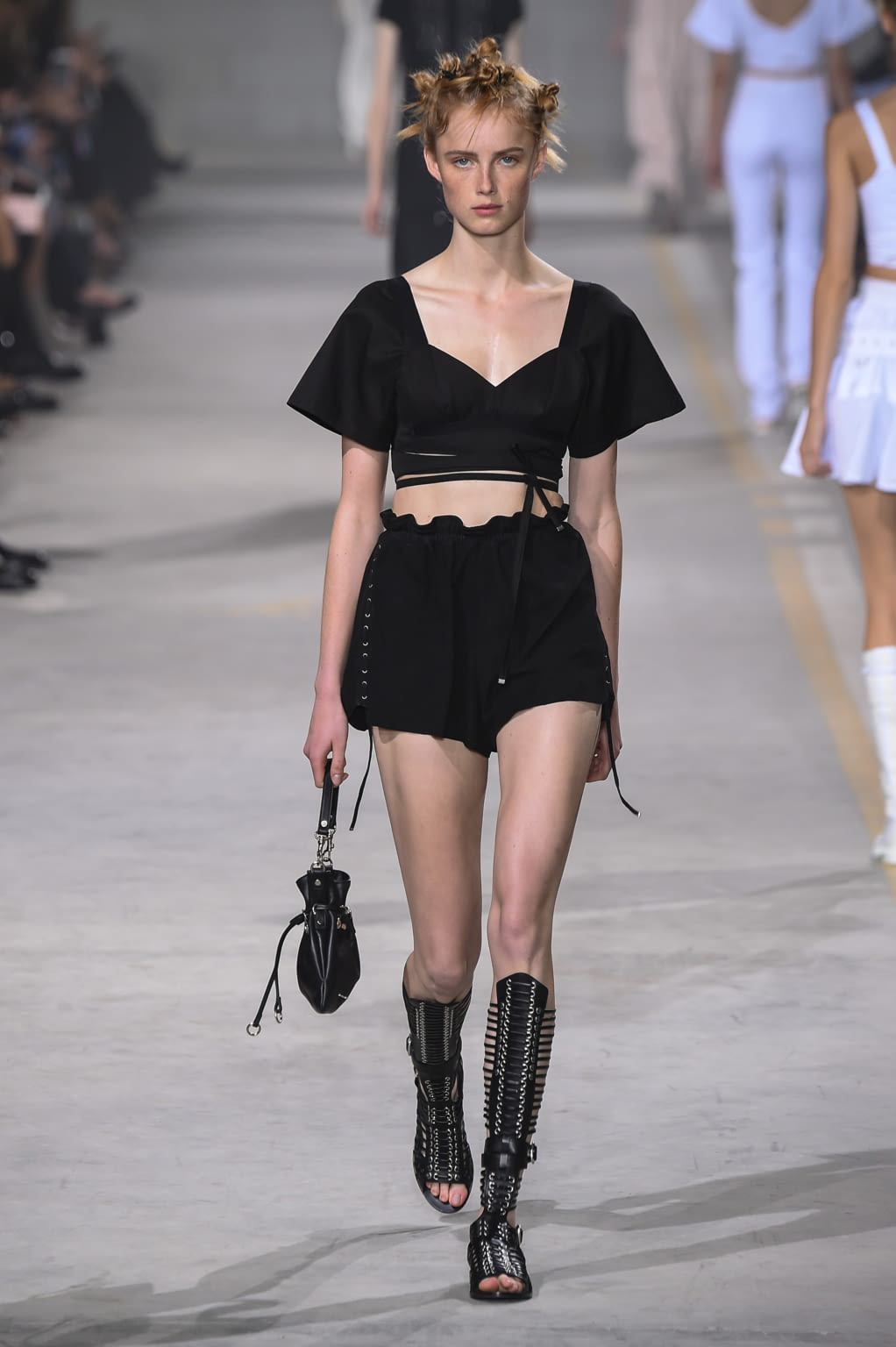 Fashion Week Milan Spring/Summer 2017 look 14 from the Diesel Black Gold collection womenswear