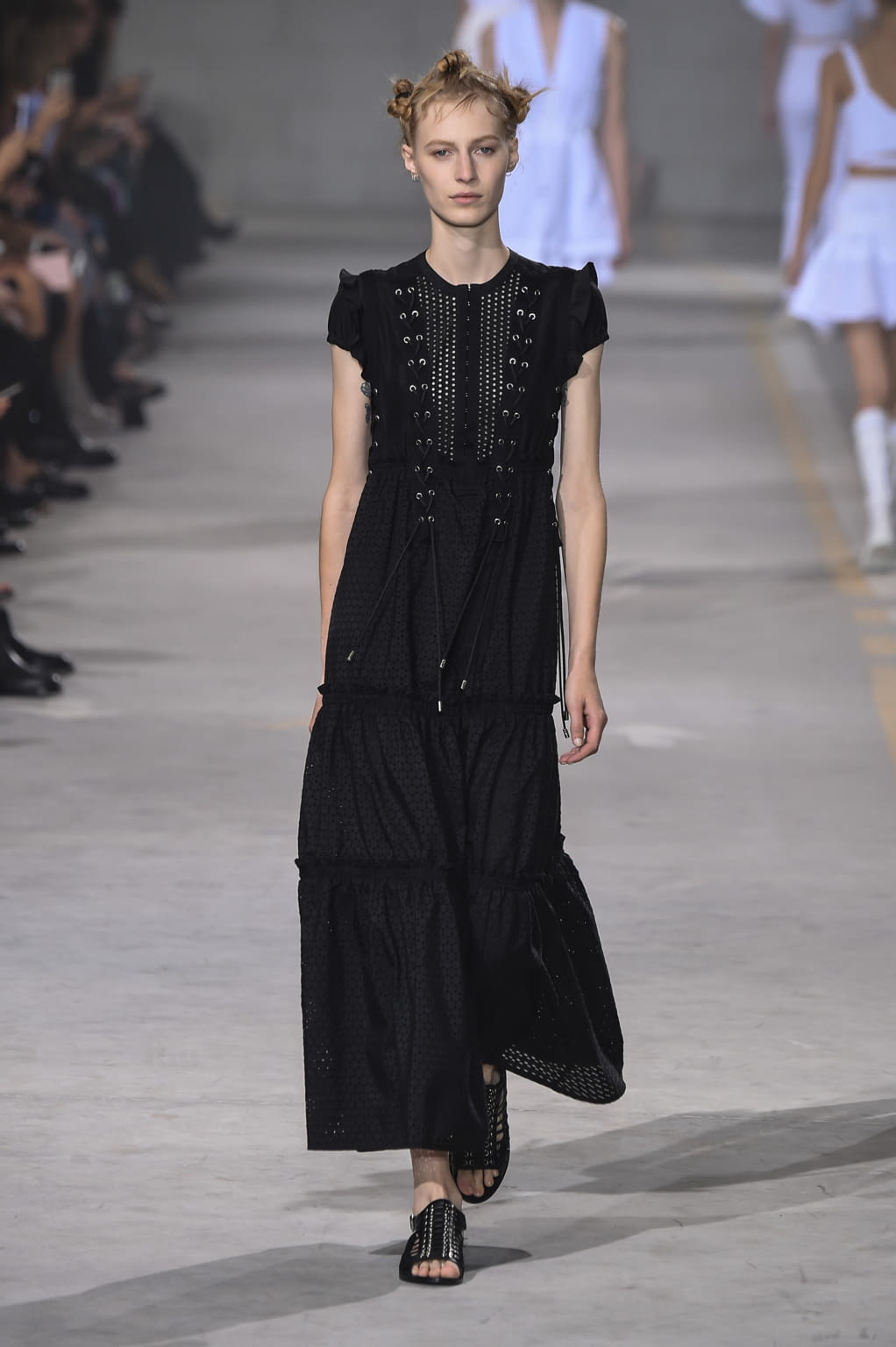 Fashion Week Milan Spring/Summer 2017 look 15 from the Diesel Black Gold collection womenswear