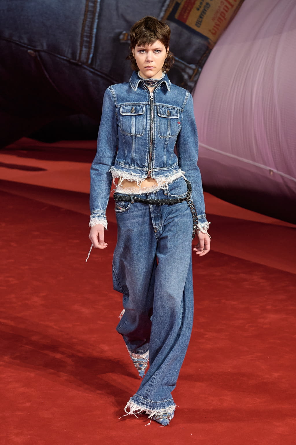 Fashion Week Milan Fall/Winter 2022 look 32 from the DIESEL collection womenswear
