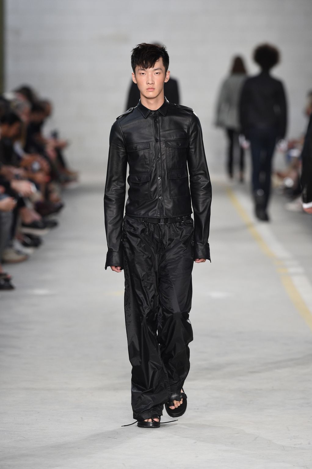 Fashion Week Milan Spring/Summer 2017 look 12 from the Diesel Black Gold collection menswear