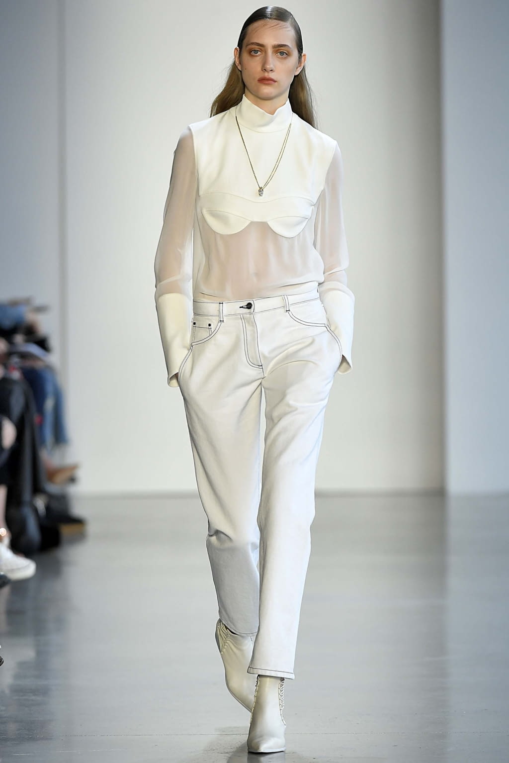 Fashion Week New York Fall/Winter 2018 look 5 from the Dion Lee collection womenswear