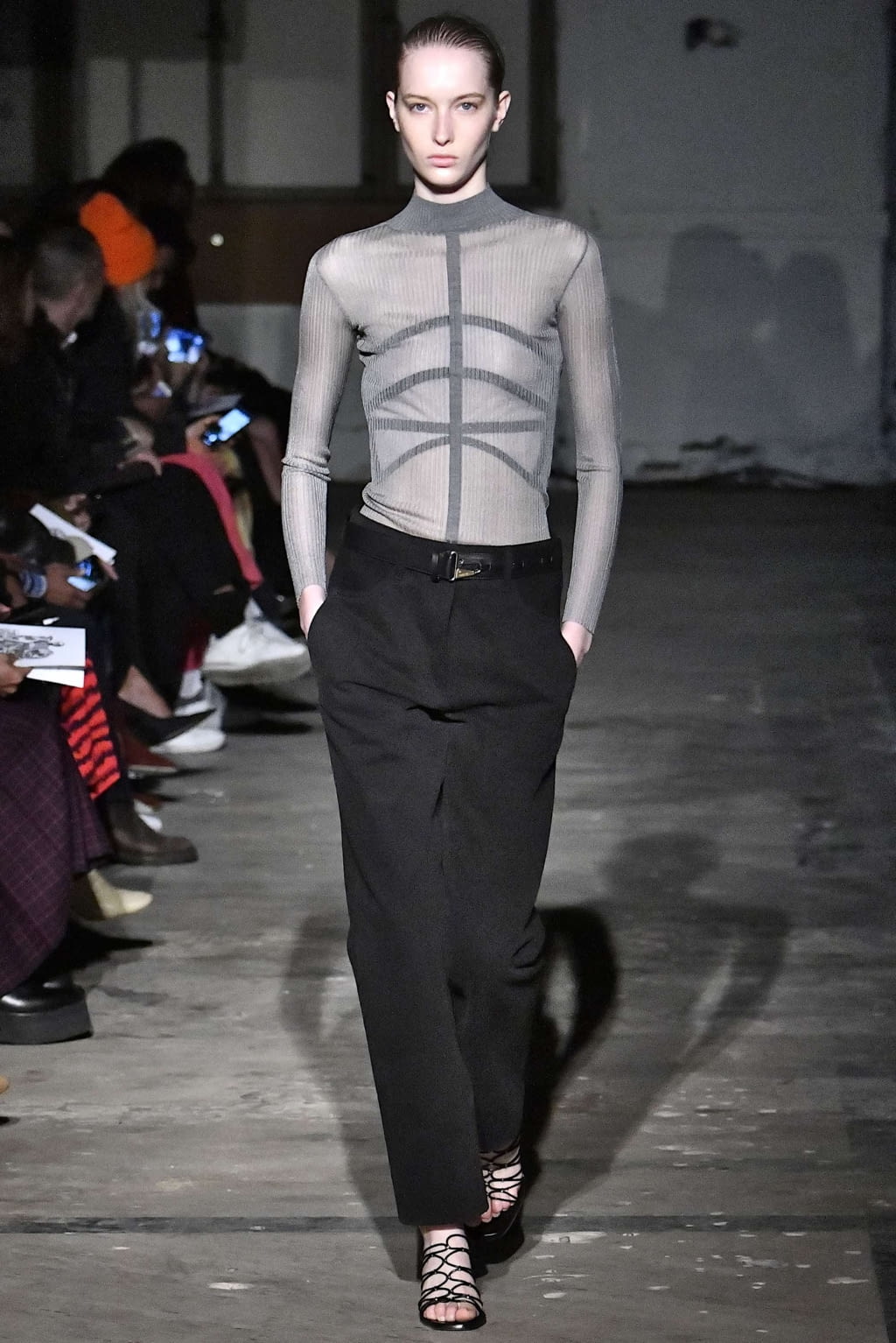 Fashion Week New York Fall/Winter 2019 look 7 de la collection Dion Lee womenswear