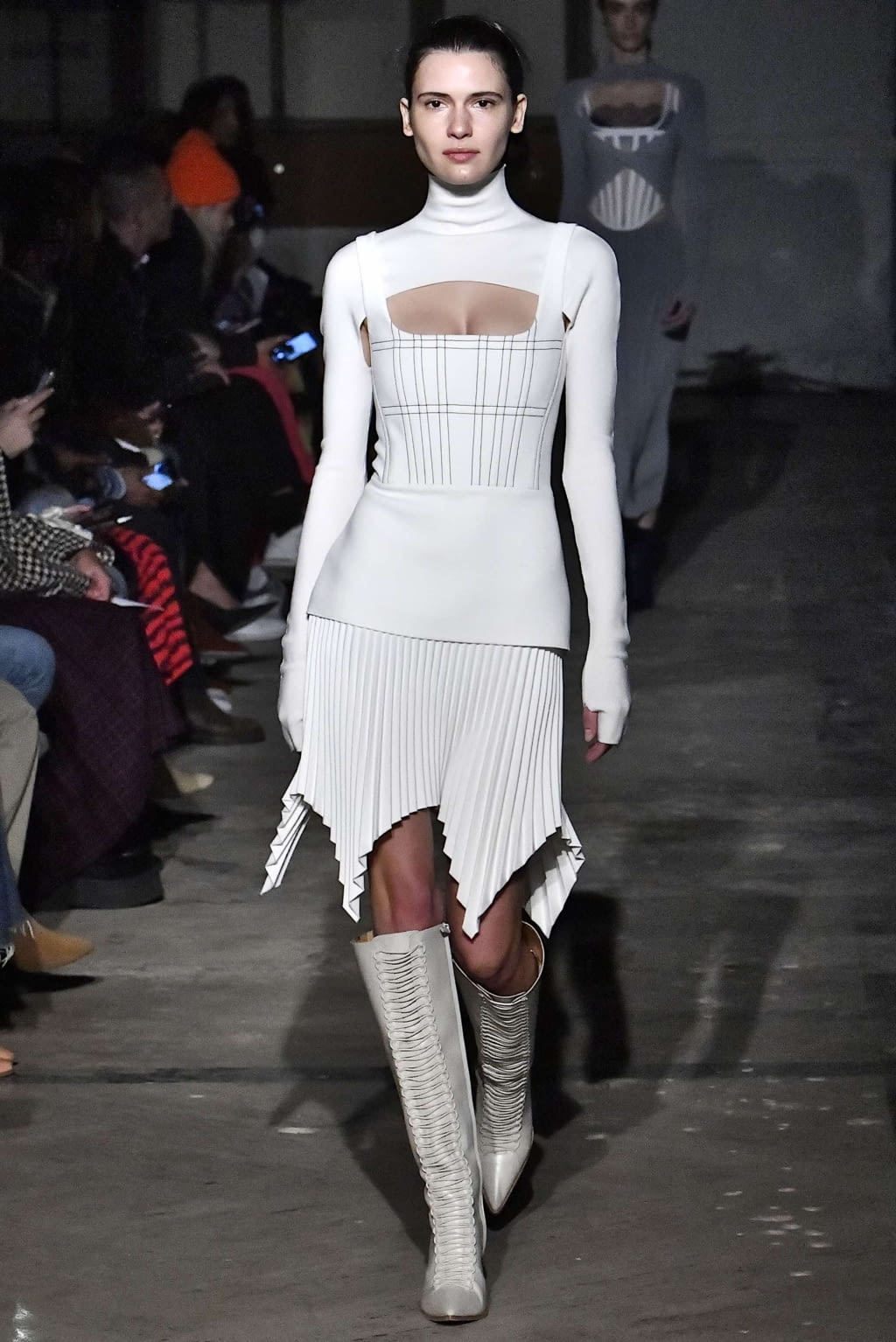 Fashion Week New York Fall/Winter 2019 look 13 de la collection Dion Lee womenswear