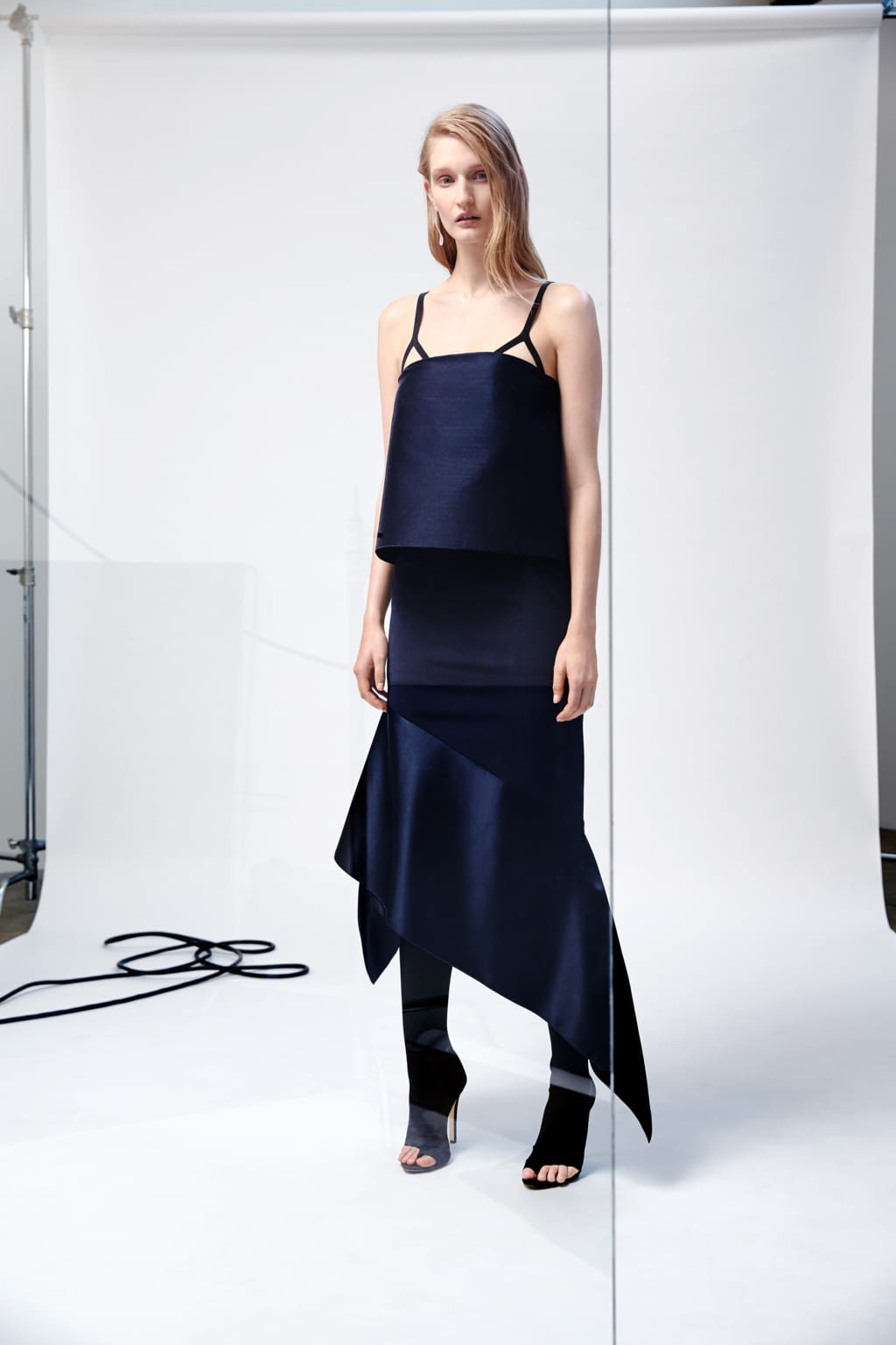 Fashion Week New York Resort 2017 look 18 from the Dion Lee collection womenswear