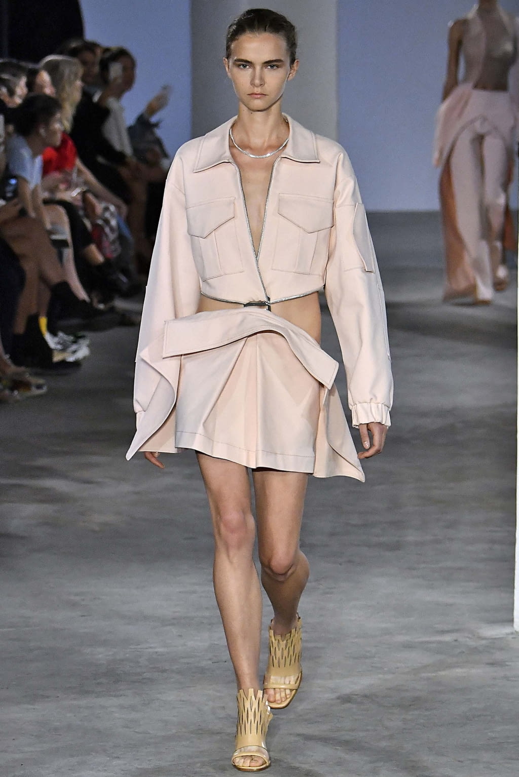 Fashion Week New York Spring/Summer 2019 look 8 de la collection Dion Lee womenswear