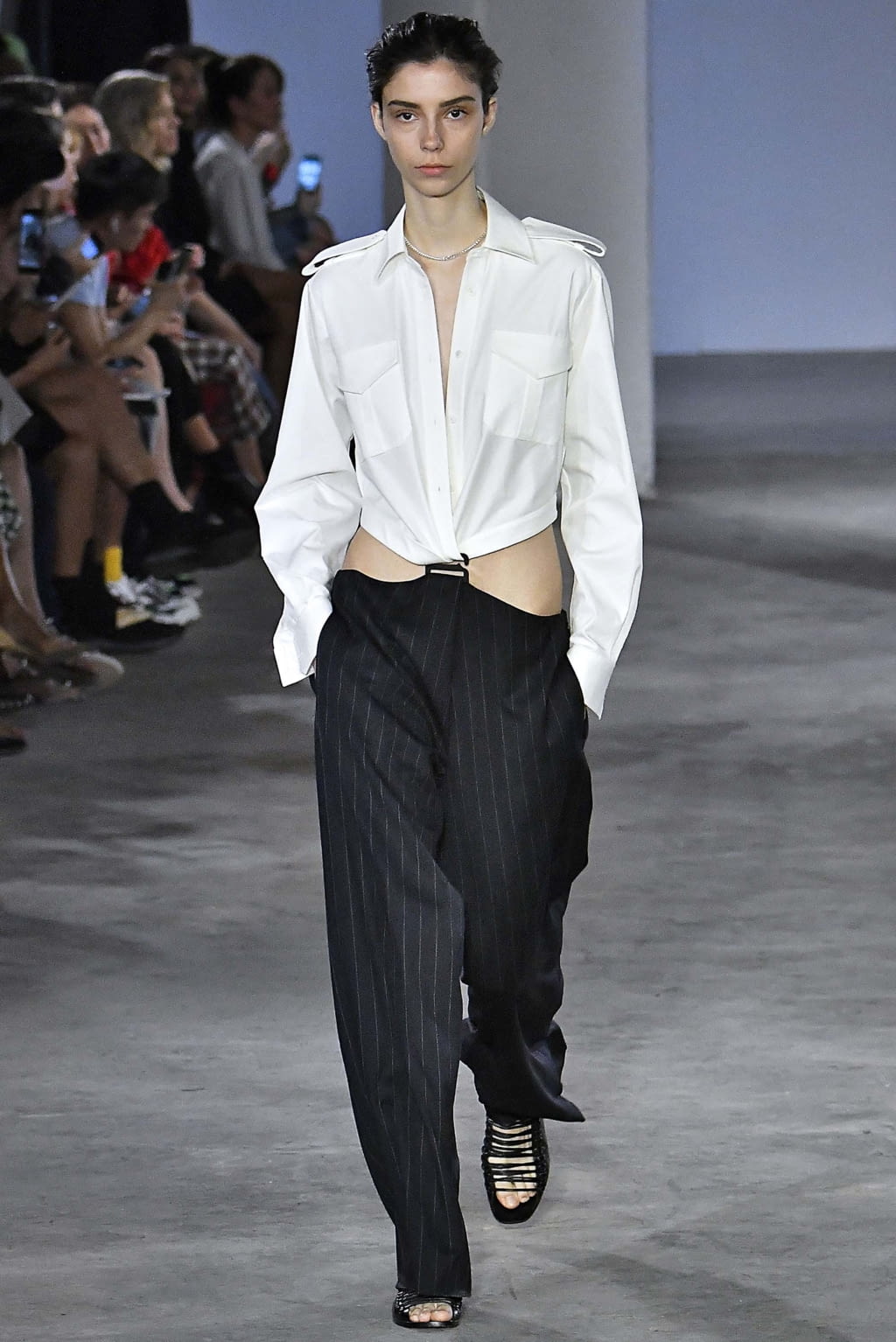 Fashion Week New York Spring/Summer 2019 look 13 from the Dion Lee collection 女装