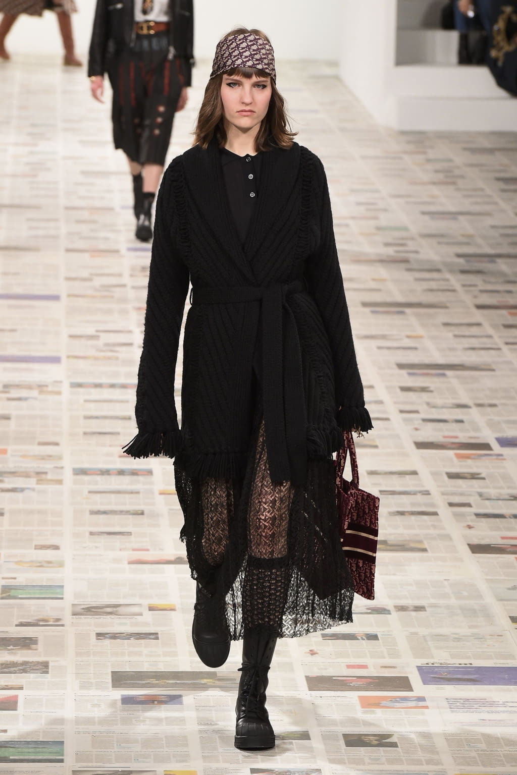 Fashion Week Paris Fall/Winter 2020 look 5 de la collection Christian Dior womenswear