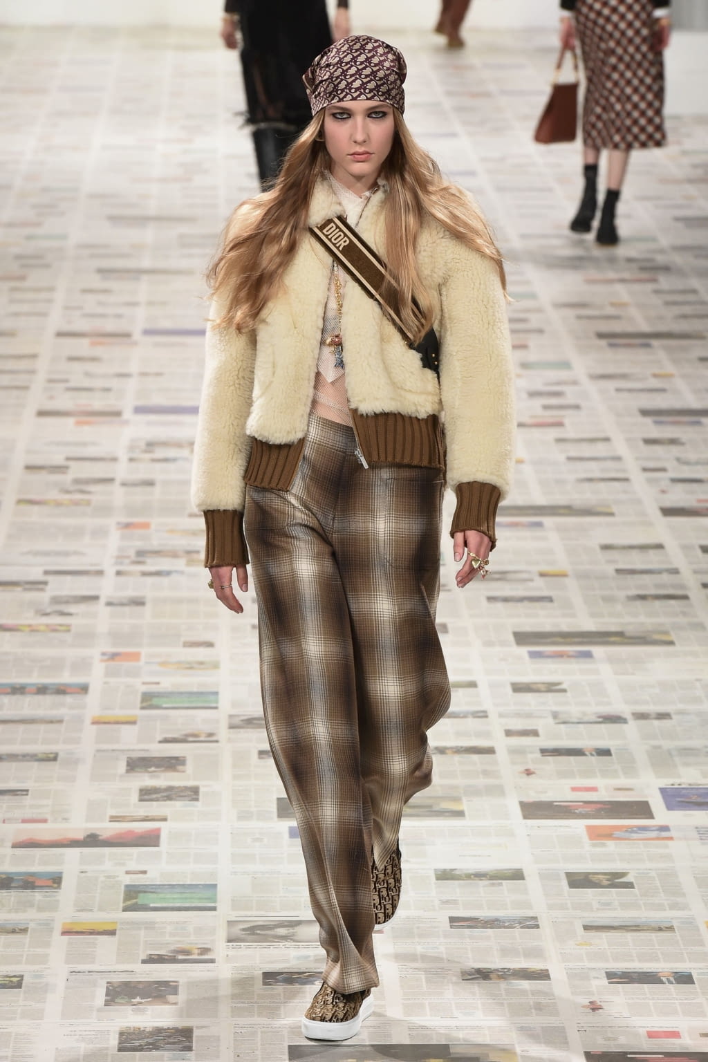 Fashion Week Paris Fall/Winter 2020 look 20 de la collection Christian Dior womenswear