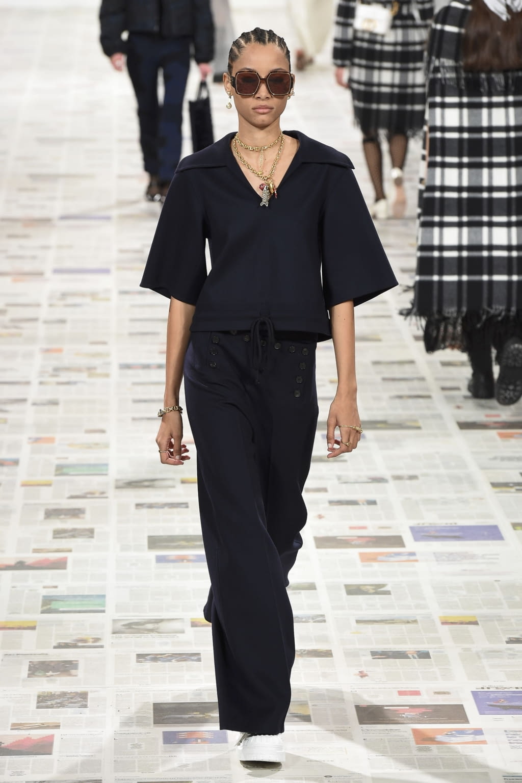 Fashion Week Paris Fall/Winter 2020 look 54 de la collection Christian Dior womenswear