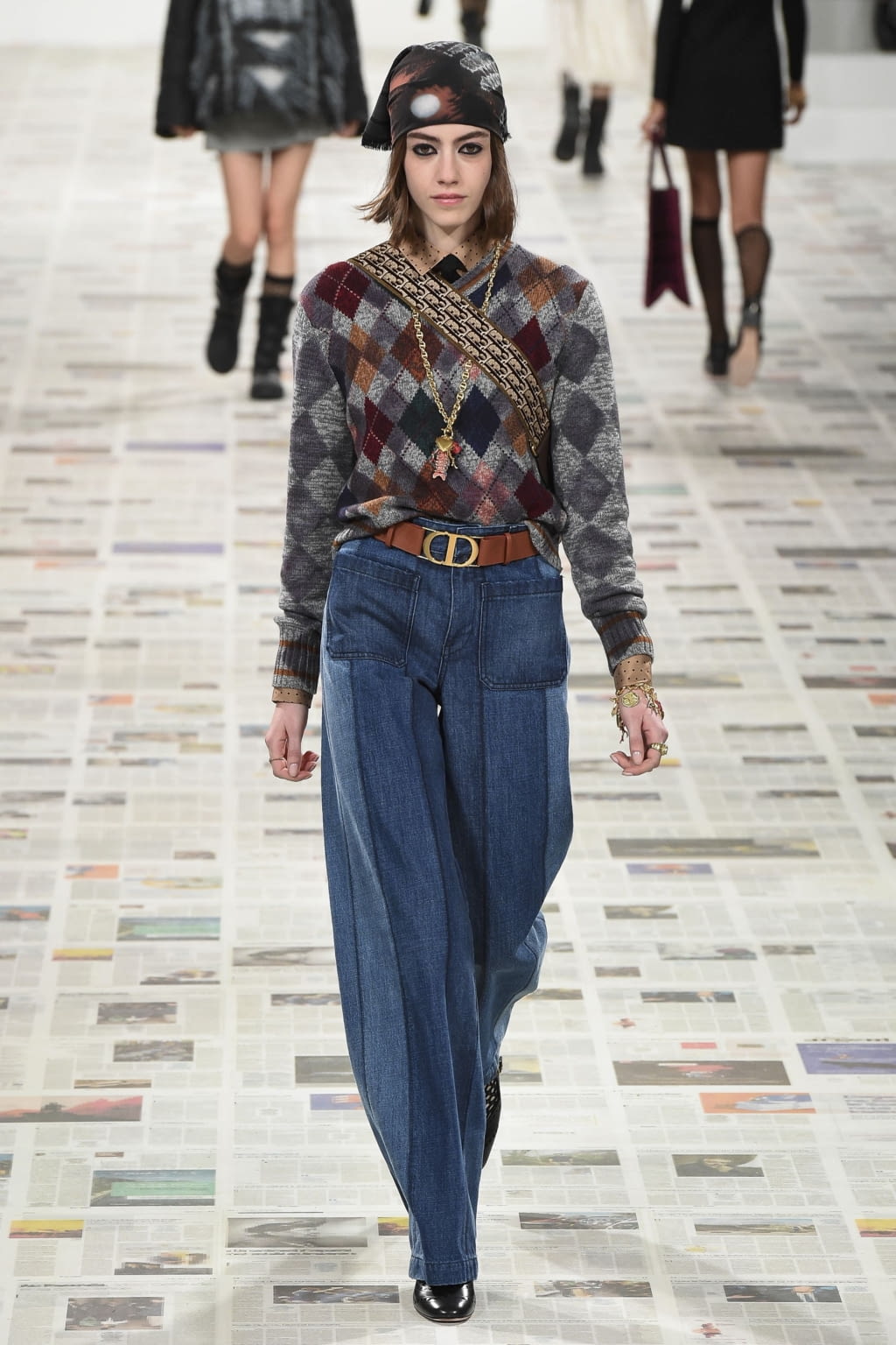 Fashion Week Paris Fall/Winter 2020 look 63 de la collection Christian Dior womenswear