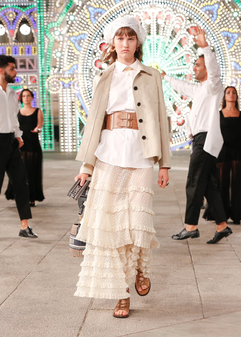 Fashion Week Paris Resort 2021 look 21 from the Christian Dior collection womenswear