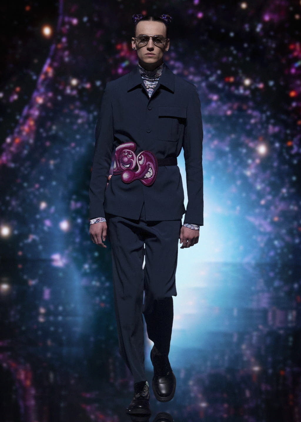 Fashion Week Paris Pre-Fall 2021 look 23 from the Dior Men collection 男装