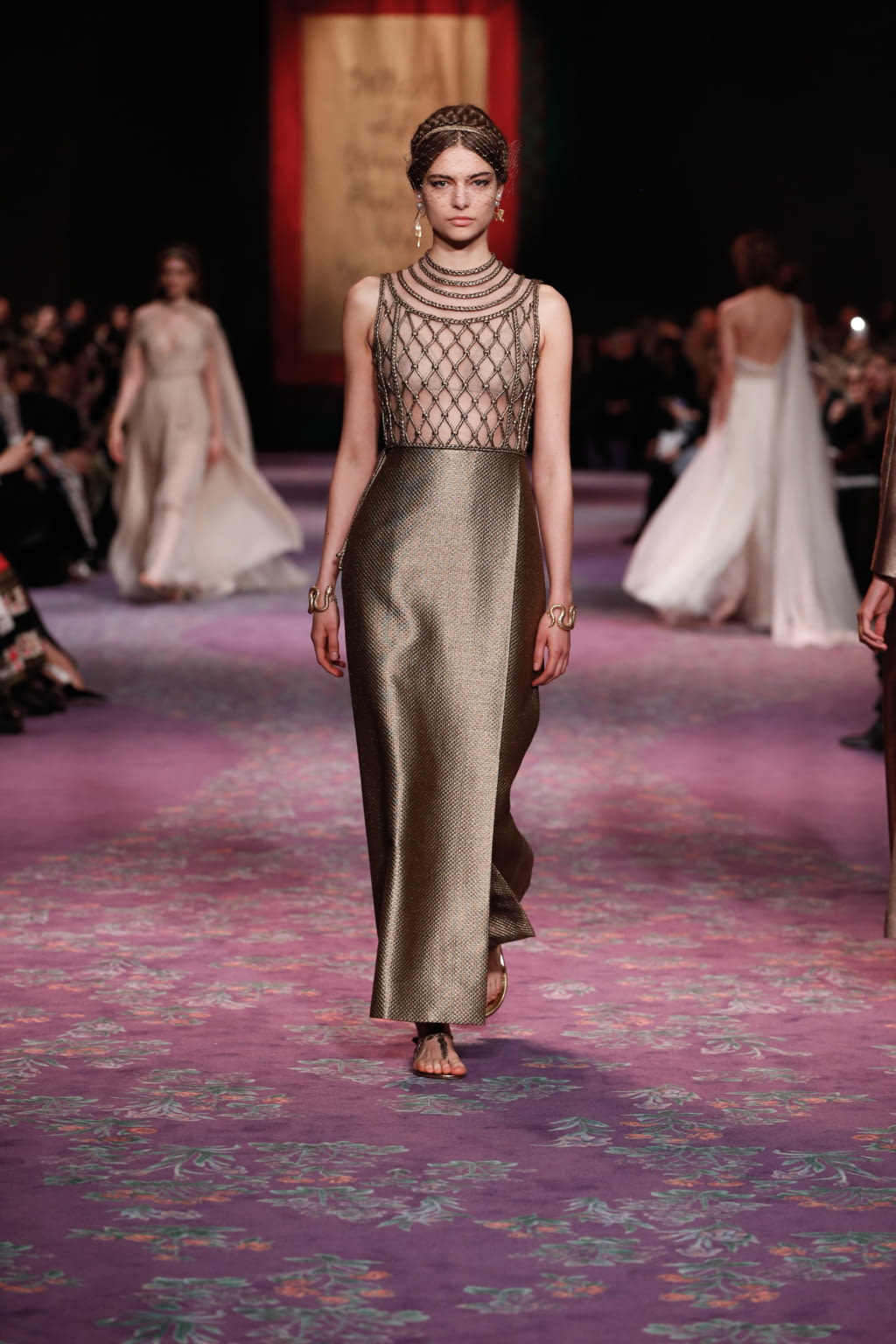 Fashion Week Paris Spring/Summer 2020 look 25 de la collection Christian Dior couture