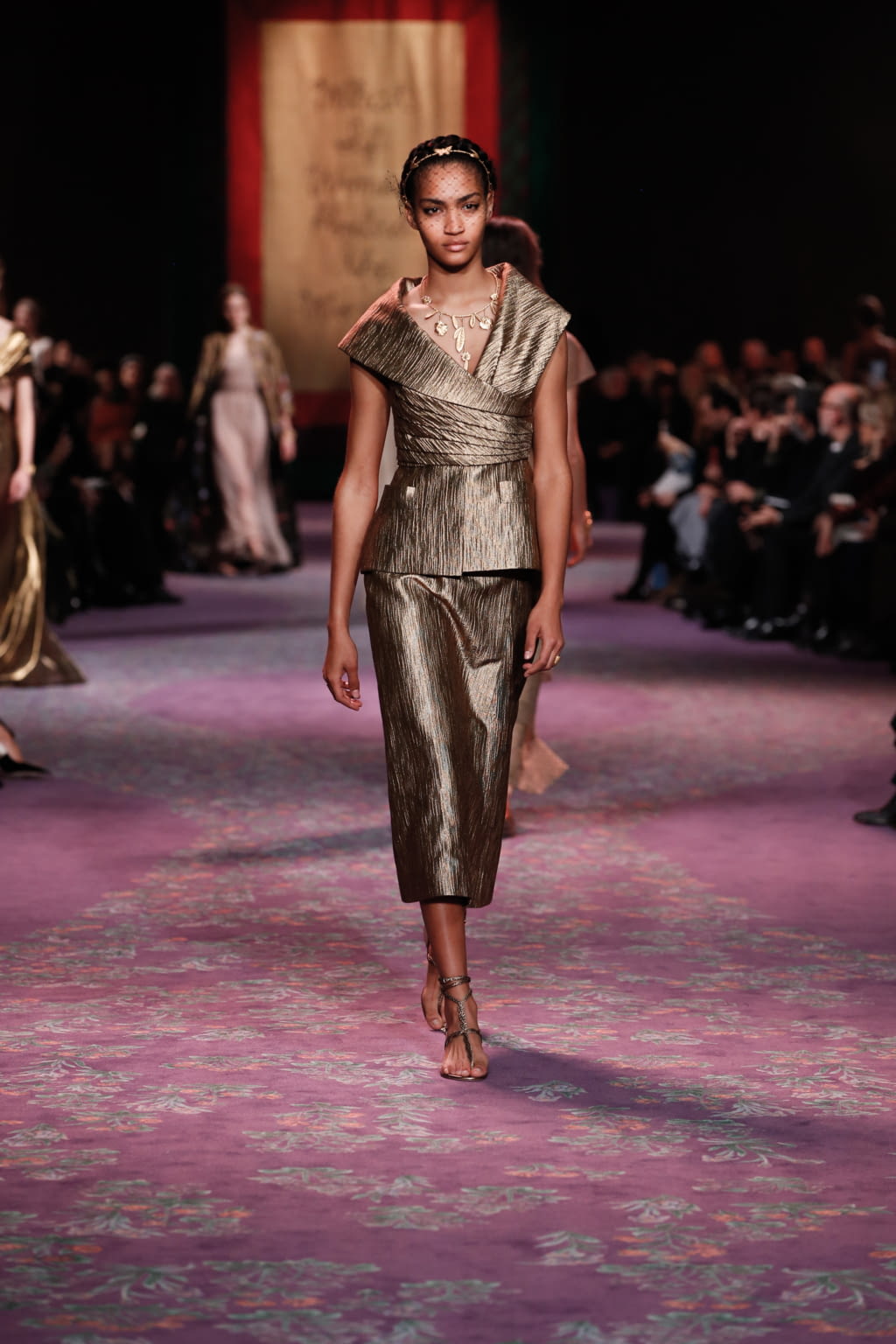Fashion Week Paris Spring/Summer 2020 look 28 de la collection Christian Dior couture