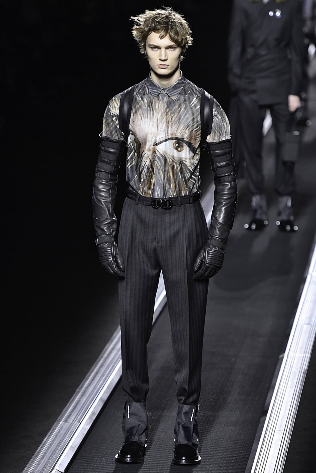 Fashion Week Paris Fall/Winter 2019 look 4 from the Dior Men collection menswear