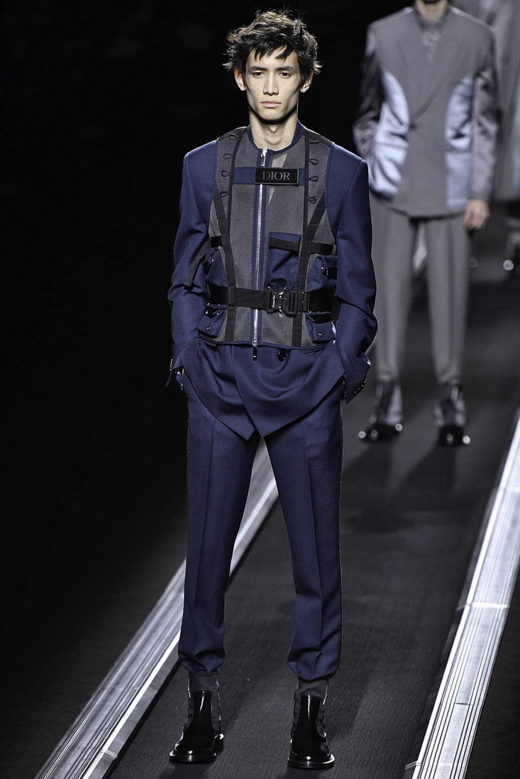 Fashion Week Paris Fall/Winter 2019 look 41 from the Dior Men collection 男装
