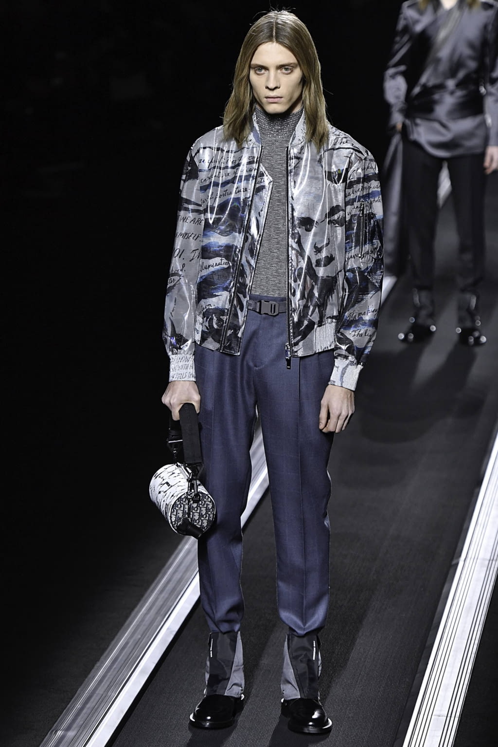 Fashion Week Paris Fall/Winter 2019 look 44 from the Dior Men collection 男装