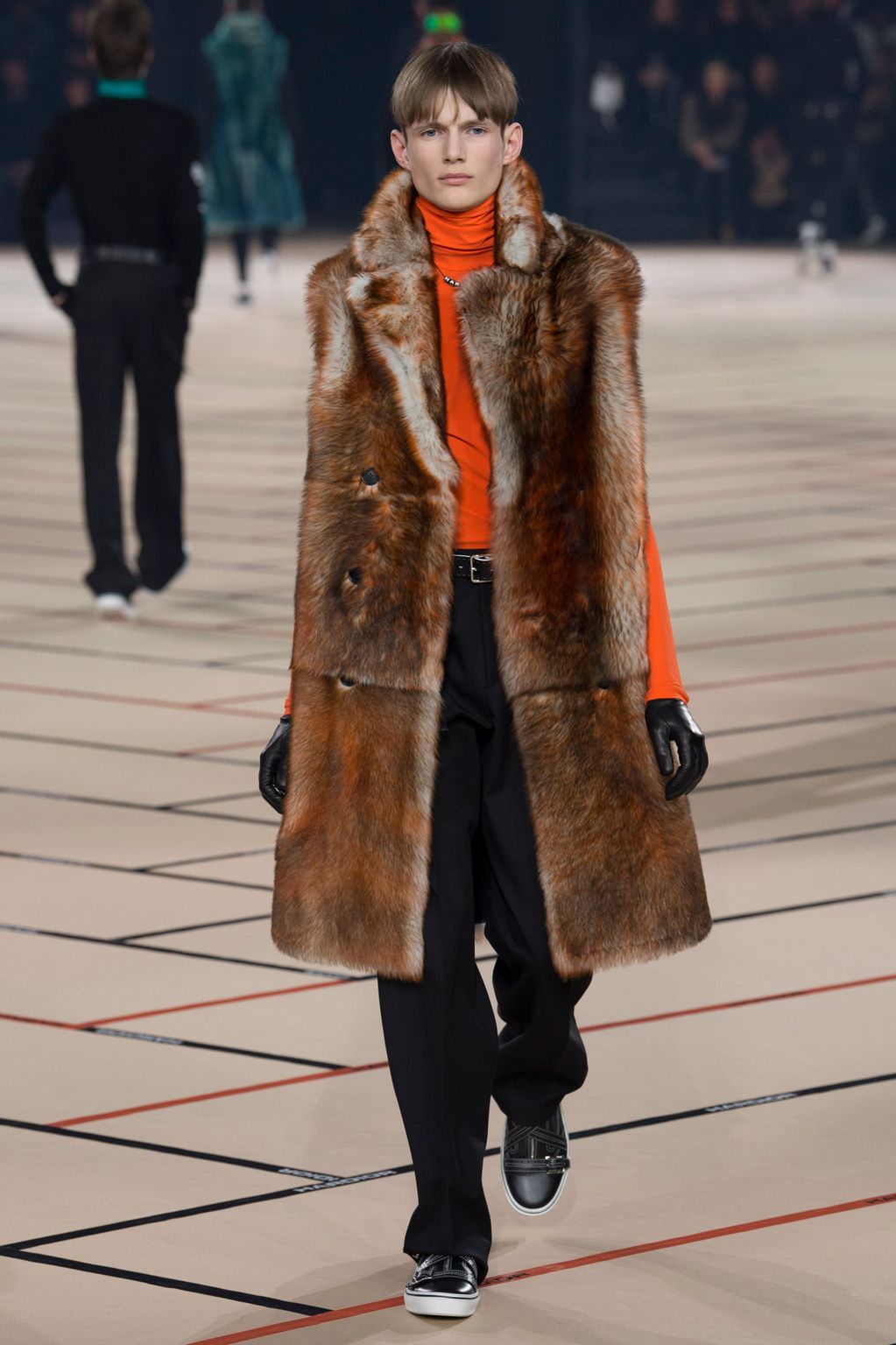 Fashion Week Paris Fall/Winter 2017 look 30 from the Dior Homme collection menswear