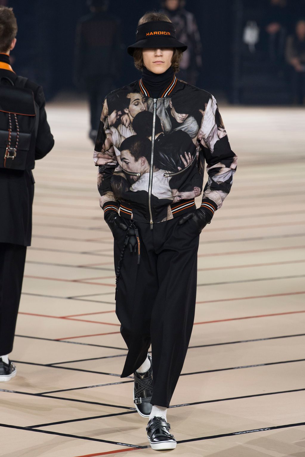 Fashion Week Paris Fall/Winter 2017 look 45 from the Dior Homme collection menswear